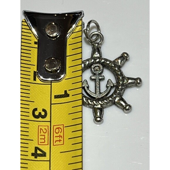 Lot Of 4 Fashion Jewelry Charms Hearts Gemini Nautical - Picture 8 of 15